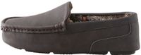 Next - Heren - Moccasinpantoffels met voering van imitatiebont - Bruin
