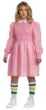 Disguise Stranger Things: Classic Eleven Kostuum Roze 10-12 Years