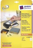 Avery Overige Media Etiketten, wit, 70,0 x 50,8 mm, permanent klevend