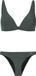 Protest PRTMAUDY Dames Triangelbikini Huntergreen Effen XL