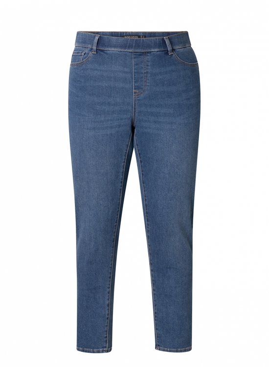 BASE LEVEL CURVY Anabella Bottoms - Mid Blue - maat W1(48) / L32