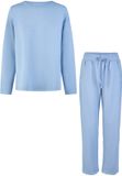 By Louise Dames Huispak Modal Blauw - Maat M