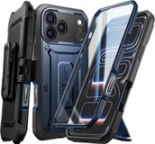 SUPCASE Unicorn Beetle Pro Hoesje Geschikt voor Apple iPhone 17 Pro - Blauw