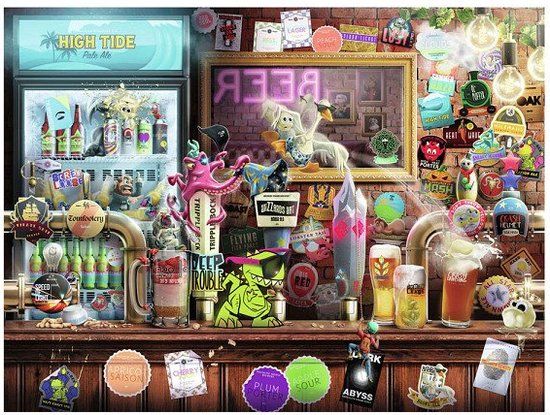 Ravensburger legpuzzel ambachtelijke bieren 1500 stukjes puzzel volwassenen