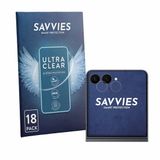 Savvies Screenprotector voor Samsung Galaxy Z Flip 8 (ALLEEN Camera Lens) - 18 Stuks