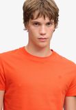 Superdry - SD&Co Logo Geborduurde T-shirt - Heren - T-shirts - Zonne-oranje/Donkeroranje - L
