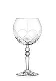 Tognana Star e Stri Gin-glazen, 580 cc, glas, transparant, 6 stuks