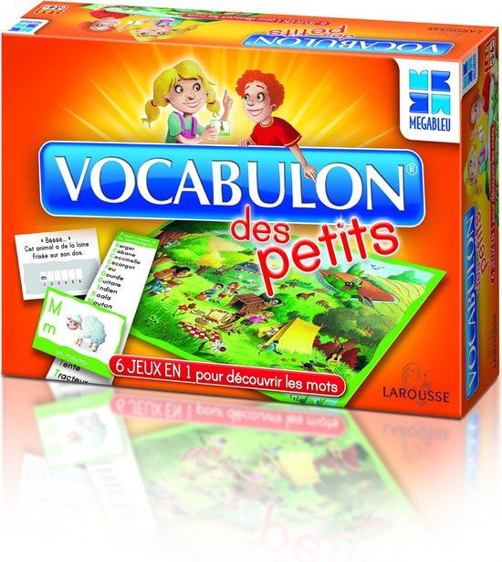 Megableu Bordspel Vocabulon des Petits learning game (FR)