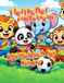 Tierischer Fußballspaß Ausmalbuch für Kinder