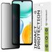 Techsuit Film de protection écran Privacy pour Honor X5c Plus, Verre Trempé, Full Glue, 111D
