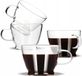 Mateusz Papliński STUDIO PAKA Set van 4 Dubbelwandige Espresso Glazen - 160ml Borosilicaat