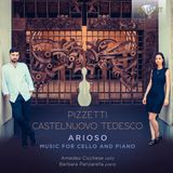 Brilliant Classics Amedeo Cicchese - Pizzetti & Castelnuovo-Tedesco: Arioso (CD)
