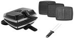 LAGRANGE Super 2 Antiadhésif Gaufrier - 1000W - Noir - 2 Gaufres