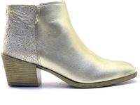 AQA Shoes Platino ivory kort laarsje A8919 B75B82 Goud