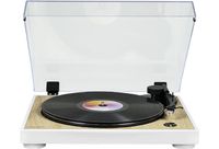 Thomson TT301 Platine Vinyle Blanc et Bois