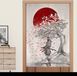 Fine Asianliving Rideau de porte japonais Noren Samurai B80xH130cm