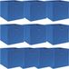 vidaXL Opbergboxen - 10 stuks - 32x32x32 cm - Blauw