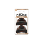 FRANCK PROVOST Pinces à Cheveux Clips Écaille de tortue - Lot de 2 pièces