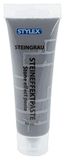 Stylex 28606 steeneffectpasta steengrijs, 83 ml tube, op waterbasis, voor effectieve steenkleuring, water- en weerbestendig, voor schilderen, verven en stippen, één maat