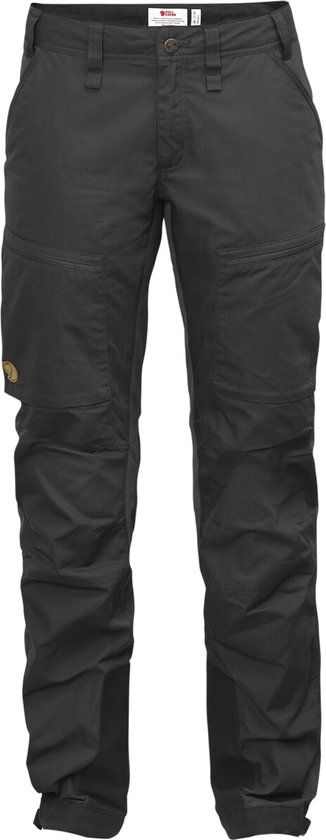 Fjallraven Abisko Lite Trekking Broek Dames - Dark Grey Maat 34