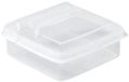 Ibenzoa® Boîtes de rangement alimentaires empilables avec couvercle transparent