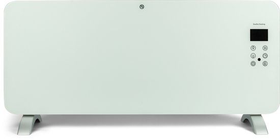 Quality Heating 2000W WiFi Convector Heater - Wall & Freestanding - with Thermostat