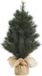 Everlands Kaemingk B.V. Groene kunst kerstboom 45 cm met jute zak/kluit