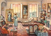Bluebird Puzzle Legpuzzel The Finishing Touches - 1000 pièces