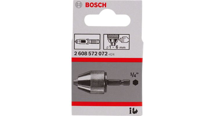 Bosch Snelspanboorhouder - Metaal - Roestvrijstaal
