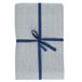 Nappe, coton bio GOTS, bleu, 145 x 300 cm