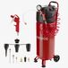 Arebos AR-HE-LK150050S Compresseur d'air 50L 1500W Rouge