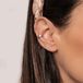 Hey Happiness Vonk Zirkonia – Oorklem Dames – Earcuff 925 Sterling Zilver 18K Verguld – Delicaat & Klein – Roségoud