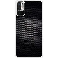 Verstevigd hoesje met sublimatie bedrukking, compatibel met Xiaomi Redmi Note Dark metal