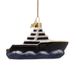 Vondels boule de noël - Yacht 6.5cm en verre, couleur multi 1 pièce