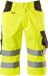 Mascot Safe Supreme Shorts, lange 15549-860 - haute visibilité jaune/gris foncé - C68