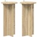 Maison Exclusive - Support de plante 2 pièces Chêne Sonoma 29,5 x 29,5 x 60 cm