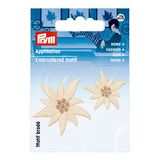 Prym 926718 Appl. Edelweiss klein/groot natuur