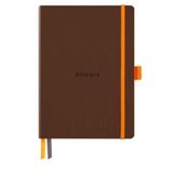 Rhodia Goalbook – A5 – 240 Bladen – Dotted – Ivoorkleurig Papier 90 g/m² – Elastieksluiting - Brons