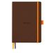 Rhodia Goalbook – A5 – 240 Bladen – Dotted – Ivoorkleurig Papier 90 g/m² – Elastieksluiting - Brons