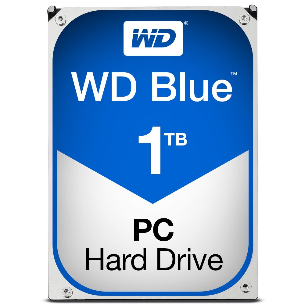 Western Digital Blue 3.5" 1TB HDD - 5400 RPM - SATA III