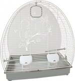 Voltrega Vogelkooi 672 Wit/Grijs - 52.5 x 28 x 55.5 cm