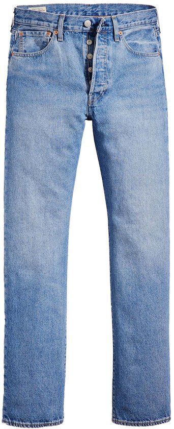 Levi's 501 Regular Fit Jeans - Mid Blue - Men's - W32/L32