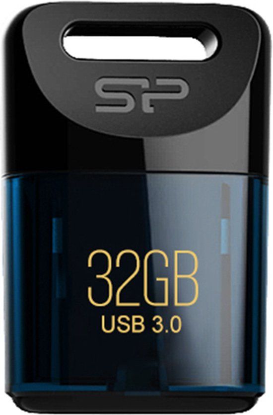 Silicon Power Jewel J06 32GB USB 3.1 Flash Drive Dark Blue