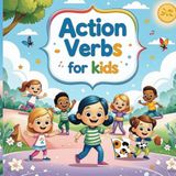 Action Verbs for Kids: Learn Everyday Action Words with Fun Pictures and Simple Sentences