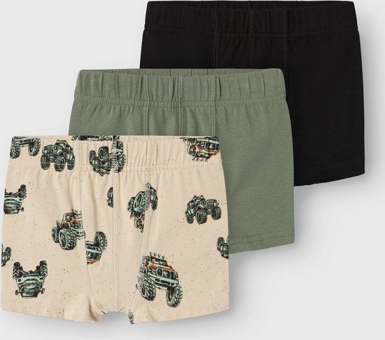 NAME IT NMMTIGHTS 3P PEYOTE MONSTER TRUCK NOOS Jongens Trunks - Peyote - 104