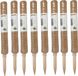 Pro garden plantenstok kokos - 8 stuks - eucalyptus hout - 4,5 x 50 cm