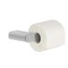 Geesa Toiletrolhouder Shift Zonder Klep met Driehoekpatroon Chroom
