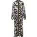 Devotion Twins Robe Noir Blanc Taille : S
