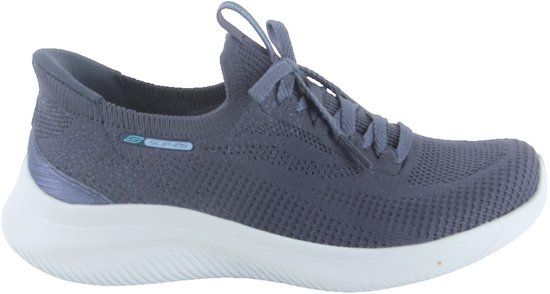Skechers Slip-ins Ultra Flex 4.0 Blauw Textiel Sneakers Dames