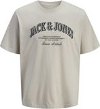 JACK&JONES JJEDENVER GRAPHIC TEE SS O-NECK SN Heren T-shirt M Katoen Moonbeam